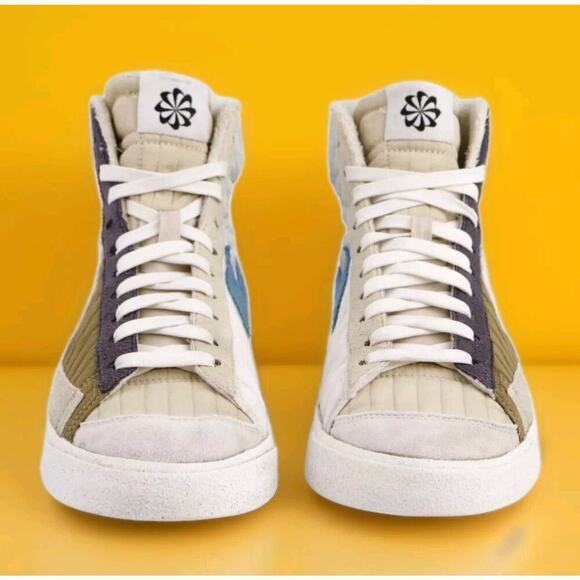 Nike Blazer Mid 77 LX NN Premium Toasty Mens 8.5 Rattan Sail Sneakers Shoes Nice - Picture 2 of 8